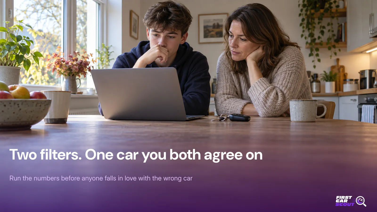Two filters. One car you both agree on