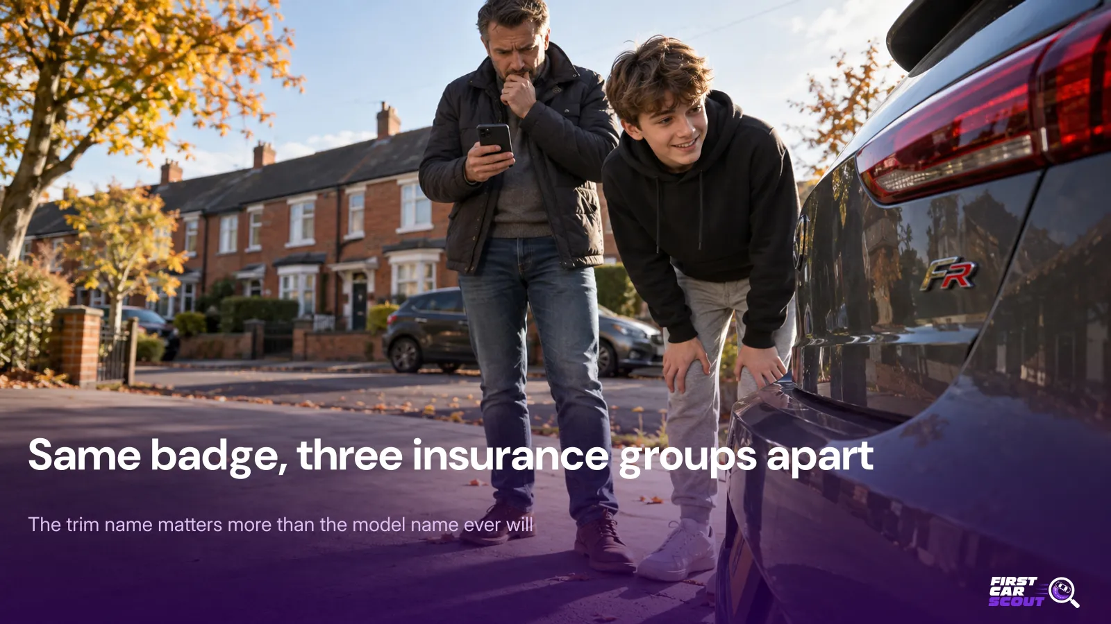 Same badge, three insurance groups apart